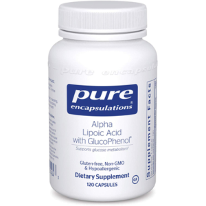 Pure Encapsulations Alpha Lipoic with GlucoPhenol