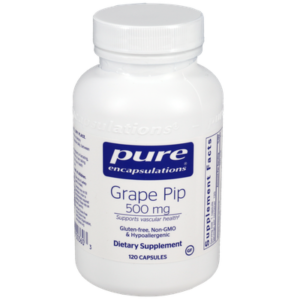 Pure Encapsulations Grape Pip 500mg