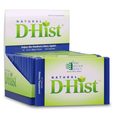 Ortho Molecular Products Natural D-Hist Blister Packs