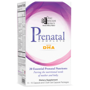 Ortho Molecular Products Prenatal Complete with DHA