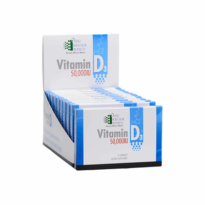 Ortho Molecular Products Vitamin D3 50,000IU Blister Packs